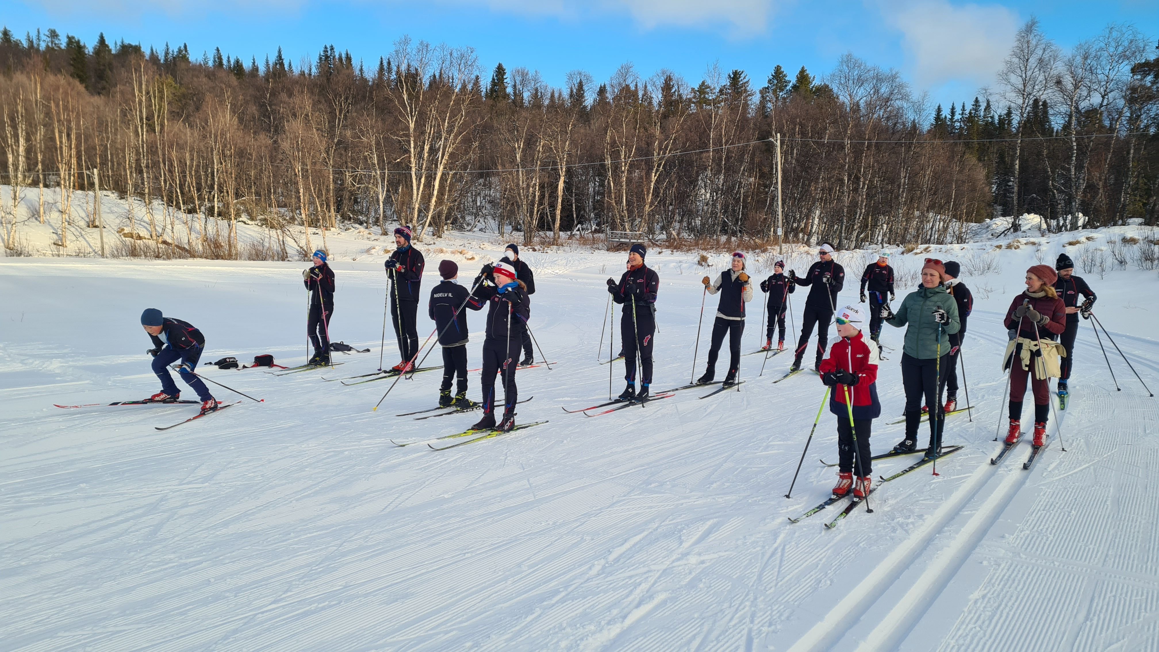 Skisamling i Vålådalen
